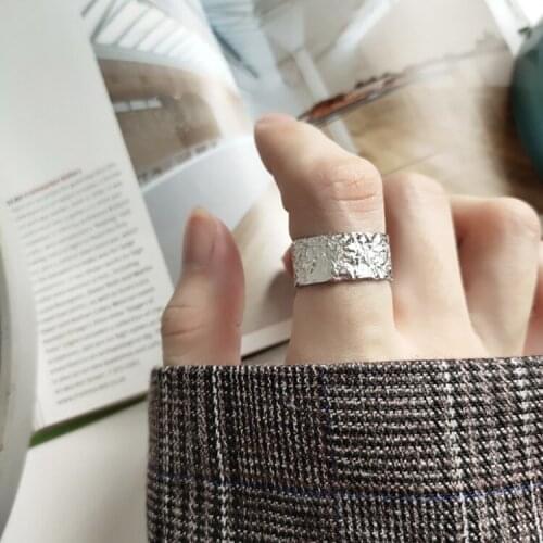 Beach Vacation Knuckle Irregular Round Open Rings for Women Adjustable Finger Ring Charm Jewellery Wholesale Gifts