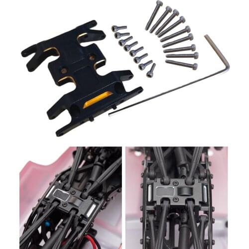 RC Car Chassis Mount Base Plate Holder Bracket 1:24 Spare Parts 90081 Buggy Modified