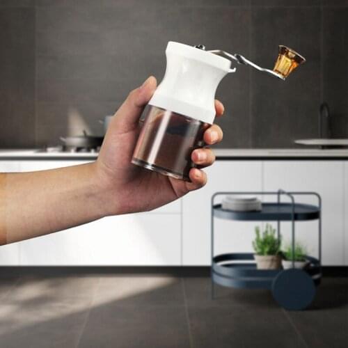 Hand Coffee Grinder Household Small Coffee Grinder Mini Portable Washable Manual Grinder