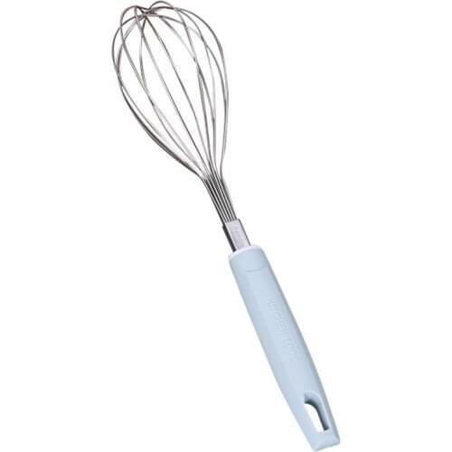 Kapmore 1pc Stainless Steel Egg Whisk Professional Manual Egg Whisk Egg Beater Kitchen Egg Tools Accessories
