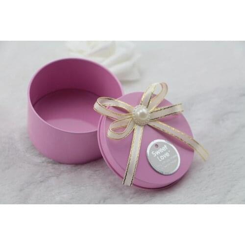 10/20pcs gold ，Pink,red,Party Storage Case Flower Decor Tinplate Gift Box Gold Candy Box Boîte à bonbons