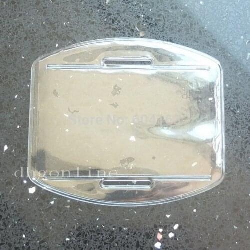 10 pcs Arm Band ID Badge Holder Vertical Photo Armband Card Credit