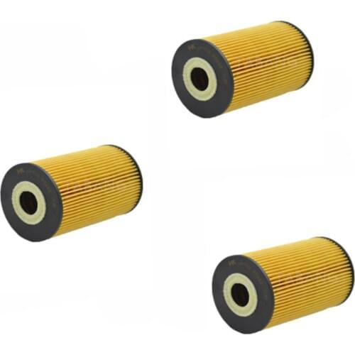 3pcs Oil Filter 1721840025 For 2012 Ssangyong Korando 2.0L petrol car