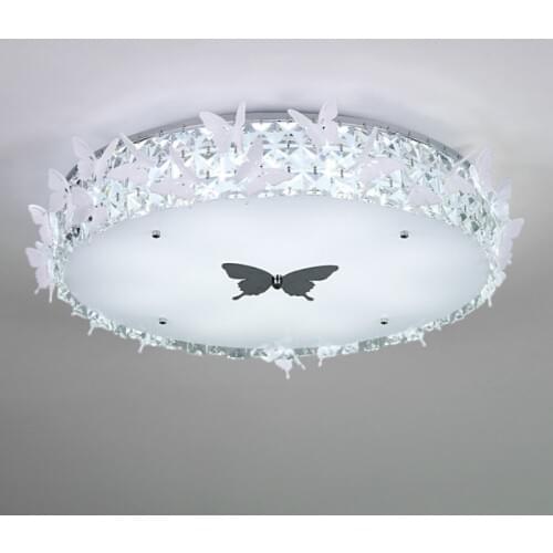 Art gallery salon LED ceiling fixture lighting Modern Led Ceiling Lamp for Bar study wedding kitchen Lighting butterfly lamparas