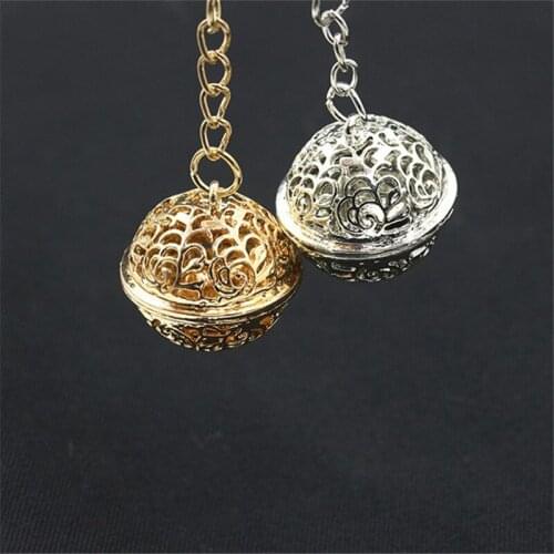 Miuoxion Wholesale New Fashion Geometric Jewelry Alloy Hollow Palace Bell Keychain For Women Feature Namour Charm Gift