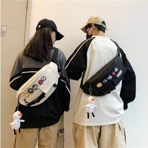 Chest Bag Unisex 2021 New Fashion Messenger Bag Fashion Brand Large Capacity Shoulder Bag Casual Sports Small Belt Bag