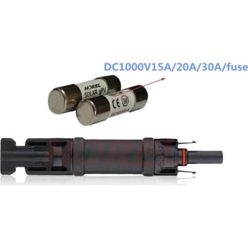 New solar Connector Fuse Holder Protective 1000 VDC with three choices 15A/20A/30A