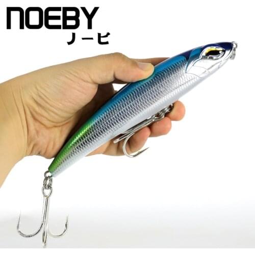 NOEBY Lure Fishing 115/150mm 60.5/86g Sinking Pencil Hard Lures for Tuna Fish Fishing Tackle NBL9493