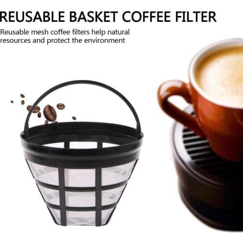 Replacement Coffee Filter Reusable Refillable Basket Cup Tool Handmade Accessories Maker Style Kitchenware Coffee Brewer