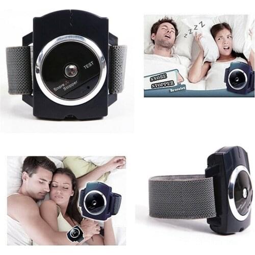Smart Snore Stopper Stop Snoring Biosensor Infrared Ray Detects Anti Snoring Device Wristband Watch Sleeping Aid