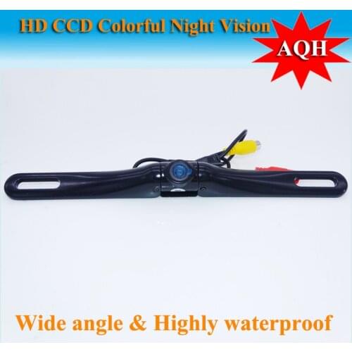 In Stock Wholesale HD CCD Car rearview/Rear View Parking Reversing Universal Camera Night Vision Waterproof Black