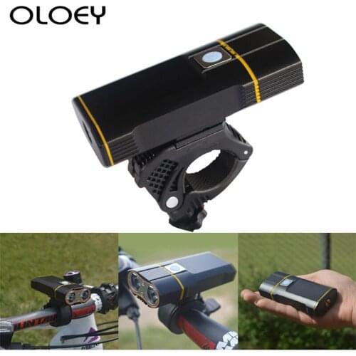 5200MAH Bicycle Light USB Rechargeable 18650 Battery Safety Flashlight Bike Front Lights Luces With Mount Holder IPX6 Waterproof