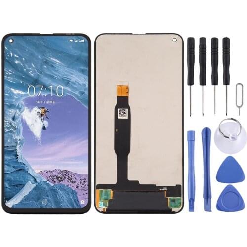 LCD Screen and Digitizer Full Assembly for Nokia X71 (Black)