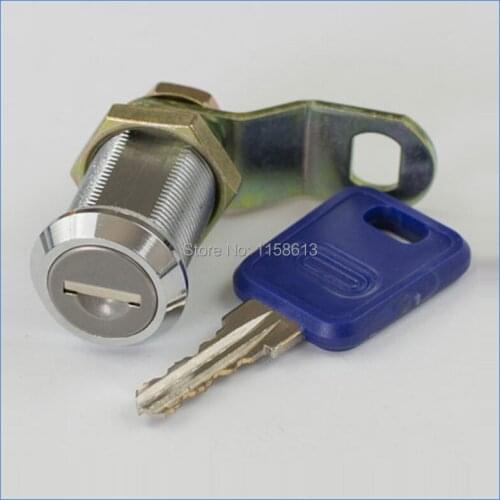 10 pieces 30mm waterproof dustproof keyed alike cylinder cam lock locker cabinet lock