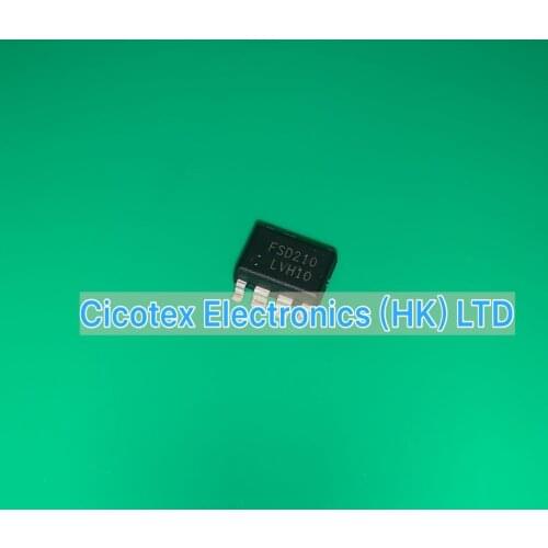 10pcs/lot FSD210 SOP7 IC SWIT PWM GREEN UVLO HV 7SOP FSD210M FSD210-M