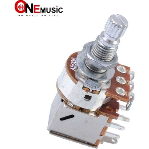 2PCS A500K Push Pull Guitar Control Pot Potentiometer Guitar part