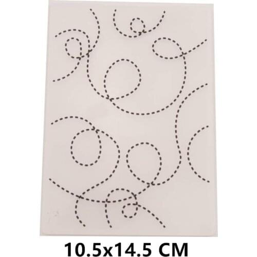 2021 Irregular Lines Embossing Folders for File Papers Album Stencils Cards Making Template DIY 3D Scrapbooking Cutting Dies