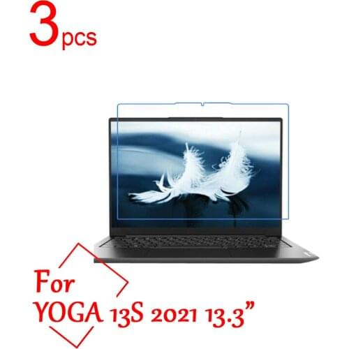 3pcs/lot Ultra Clear/Matte/Nano Anti-Explosion Tablet Screen Protector for Lenovo Yoga 13S 2021 13.3" Laptop LCD Protective Film