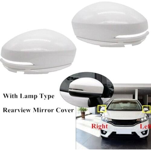 Car Exterior Rearview Door Mirror Cover for HONDA FIT JAZZ GK5 2014-2019 CITY GM6 Side Mirror Housing