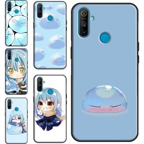 Anime Rimuru Tempest Chibi For Realme 8 Pro 6 7 Q3 Pro GT Neo C15 C3 C21 C11 Phone Case For OnePlus 9 Pro 8 7T 8T 9R