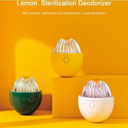 New Product Household Lemon Refrigerator Sterilization Deodorizer Wardrobe Shoe Cabinet Ozone Deodorizer Home Fragrance Sachets
