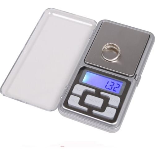 By dhl FEDEX 50pcs 500g 0.1g Scale Electronic Mini Digital Pocket Weight Jewelry Diomand Balance