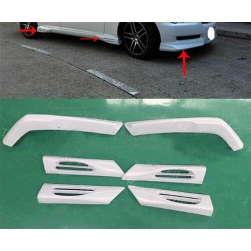 For Toyota Reiz Mark X Modified PU Front Corner Side Wrap Angle Lip