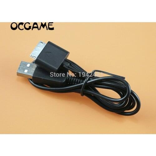 OCGAME High Quality 2 IN 1 USB Data Charger Cable 1m For PSP PlayStation Portable GO 20pcs/lot