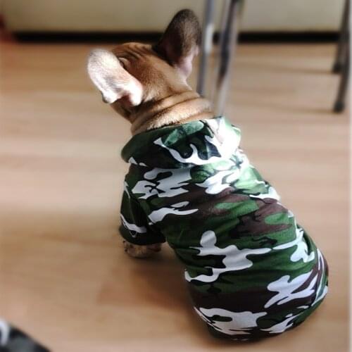 Camouflage Dog Clothes Summer French Bulldogs For Small Dogs Shirts Puppy Outfit For Pets Dog Clothes Cool Clothing Pet Coat 35