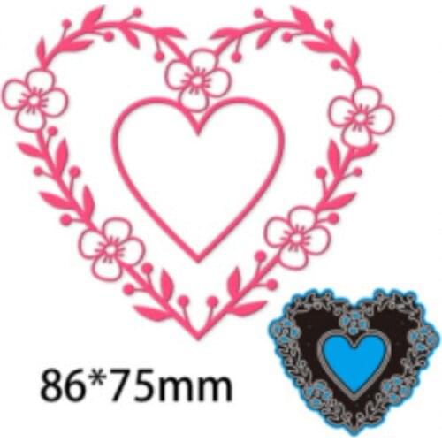Love Lace Metal Cutting Dies Stamps Dies Scrapbooking Mold Cut DIY Handmade Tools Craft Decoration Metal Cutting Dies New 2021