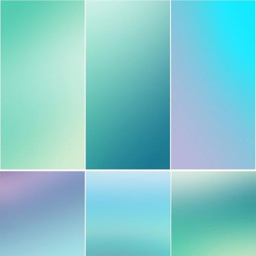 Minimalist Gradient Cool Color Photos Backdrop Photography Background Prop Decor