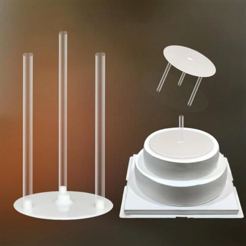 Multilayer Birthday Cake Stand Holder Dessert Spacer for DIY Kitchen Baking Tool Multi-layer Cake Support Frame Practical Stands