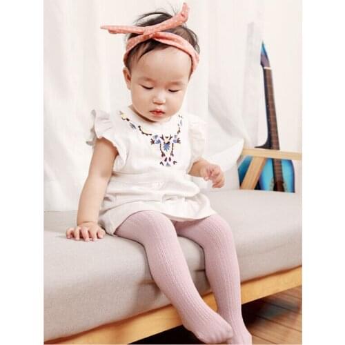 2019 Brand New Baby Toddler Newborn Girl Cotton Warm Girl Pantyhose Stretch Stockings Kid children Solid Candy Color Tights 0-6T