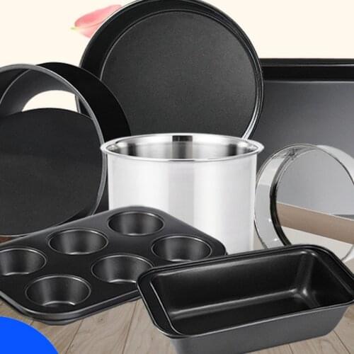 Useful Baking Tool Set Made Cake Mold Cookie Pizza Plate Small Oven Home Novice Baking Full Mousse Bakery Multi-baking Tool Set