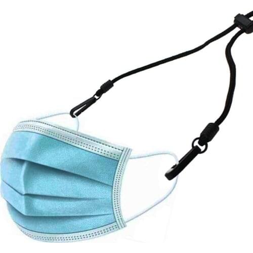 Adjustable Mouth Mask Lanyard Handy Convenient Safety Face Cover Comfortable Relax Ear Holder Rope Strap Hanger