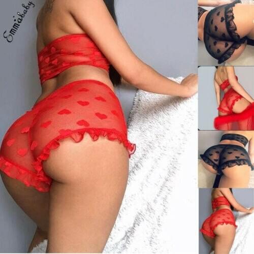 Sexy Exotic Sets Women Lingerie Lace Nightwear Babydoll Underwear Sleepwear G-string Set