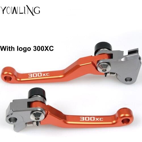 300XC Motocross Dirt bike Pit bike CNC Pivot Foldable Clutch Brake Lever For 300XC 300 XC 2014 2015 2016