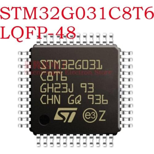 STM32G031C8T6 STM STM32 STM32G STM32G031 STM32G031C STM32G031C8 LQFP-48 IC MCU