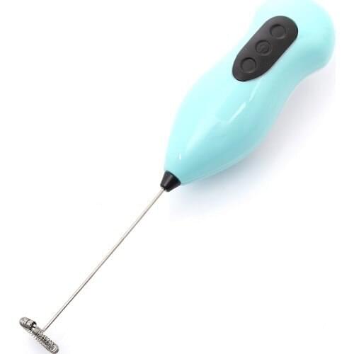 Coffee And Milk Frother Cappuccino Mixer Green- Battery Operated-Free Shipping