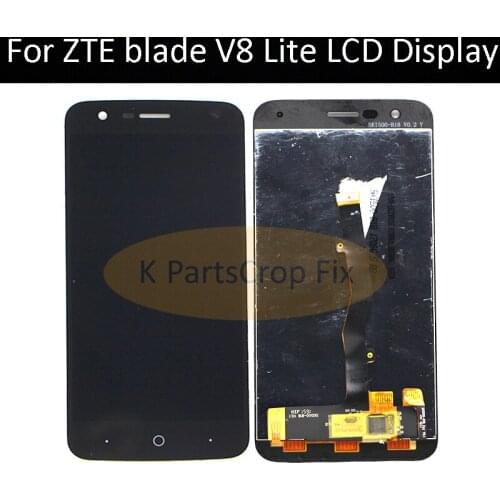 For ZTE Blade V8 Lite LCD Display+Touch Screen Panel Digital Replacement Parts Assembly Original 5.0 inch 1280x720P Stock