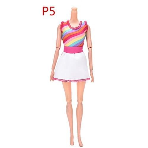 1PCS Fashion Top Dress For Doll Princess Doll Outfit Beautiful Party Clothes Doll Best Girls' Gift Baby Toy