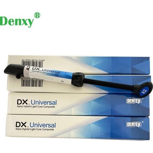 2pcs DENTEX Dental Universal Light Cure Hybrid Composite Resin A2 B1 Shade Dentist Materials Dentistry Adhesive Bonding