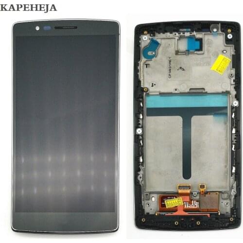 5.5" For LG G Flex 2 H955 LS996 US995 H950 LCD Display Touch Screen Digitizer Assembly with Bezel Frame