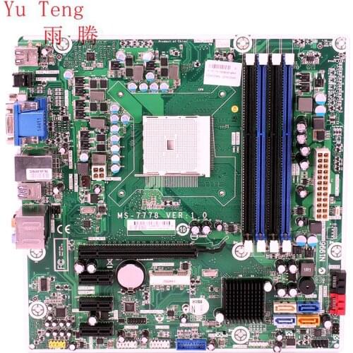 716188-001 for HP Pavilion p6-2317c Desktop Board 716188-501 FM2 ms-7778 VER: 1.0 Board 100% fully tested test