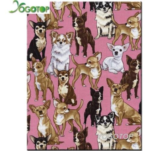 Chihuahua dogs family Diamond Embroidery,puppy cute pet Diamond Painting,Full,Cross Stitch,Mosaic,Square,Rhinestone art YY1501