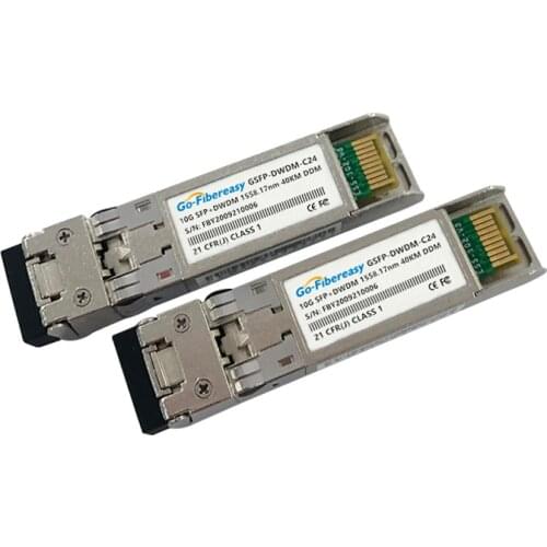 Free shipp SFP+10G-C24 Transceiver Module 10GBASE-DWDM-1558.17nm 40km LC For Cisco DWDM-SFP10G-58.17