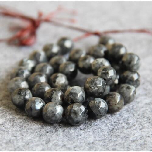 2021 New For Necklace&Bracelet 10mm DIY Natural India Labradorite Beads Flash Light Reflective Stone Fashion Jewelry Ornaments
