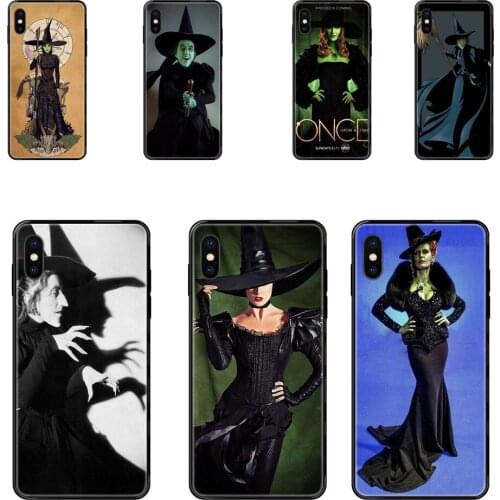 For Galaxy Note 4 8 9 10 20 Plus Pro J6 J7 J8 M30s M80s Ultra J600 J730 J810 Black Soft TPU Phone Cover Case Wicked Witch Of