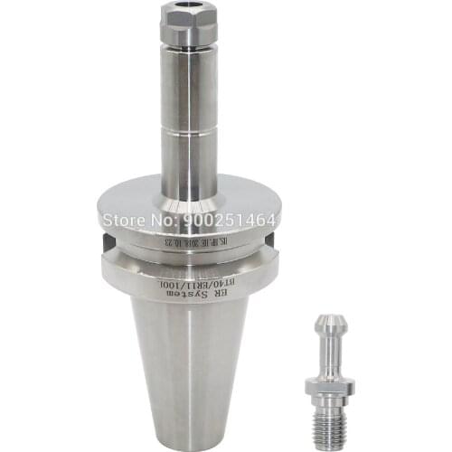 CNC Milling Machine TOOL HOLDERS.BT40 ER11 100mm,ER Collet Chuck Tool Holder,Balanced To G2.5 30000RPM,High precision 0.002