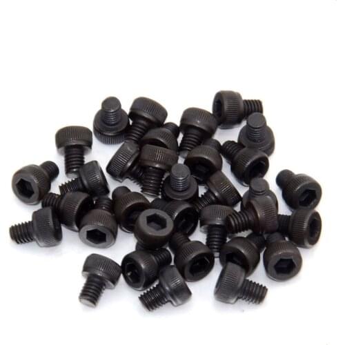 Supplementary material M2 M2.5 M3 M4 Black Alloy Steel Hex Socket Cap Head Screws Bolts